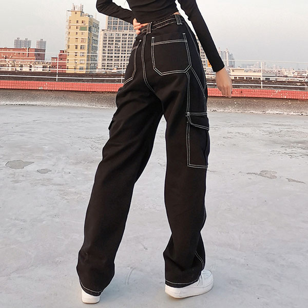 STITCH CARGO PANTS
