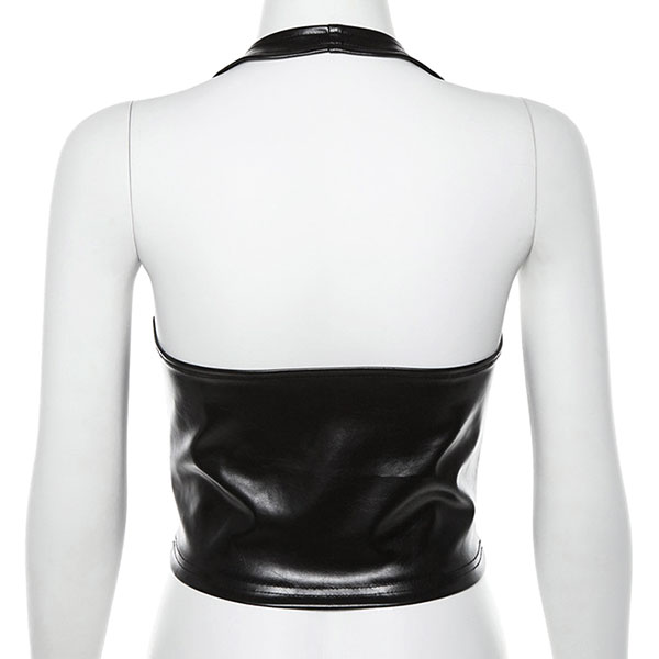 LACEUP HALTER VEST