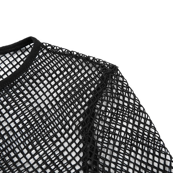 MESH CROPPED TOP