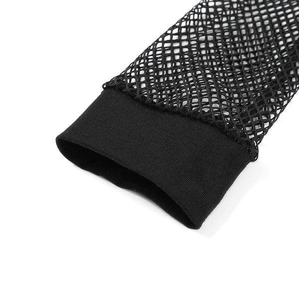 MESH CROPPED TOP