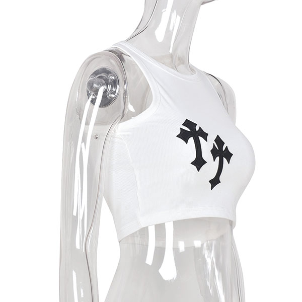 CROSS CROPPED TANKTOP