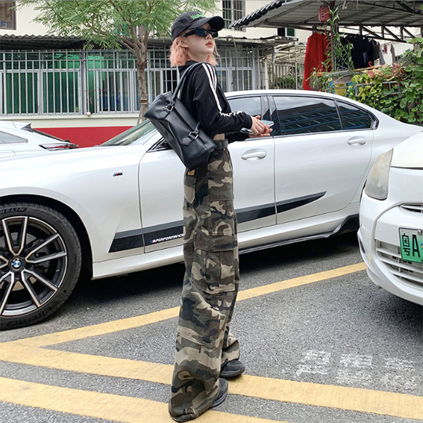 CAMO CARGO PANTS