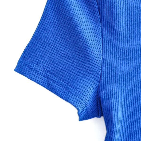 BACKLACE RIB T-SHIRT