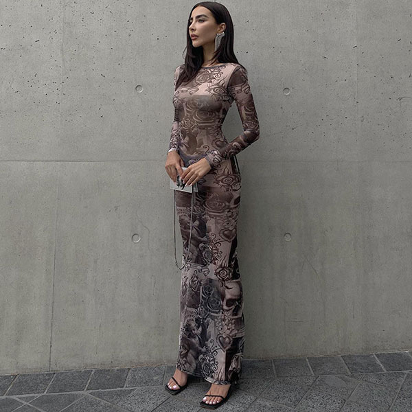PATTERN MAXI ONEPIECE