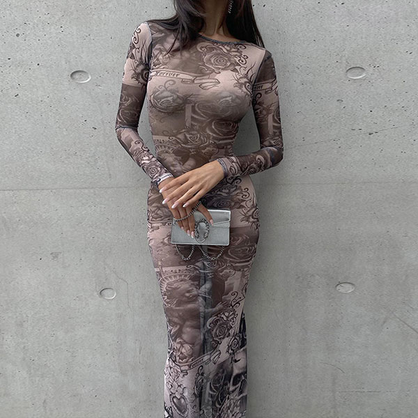 PATTERN MAXI ONEPIECE