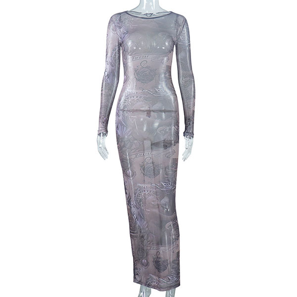 PATTERN MAXI ONEPIECE