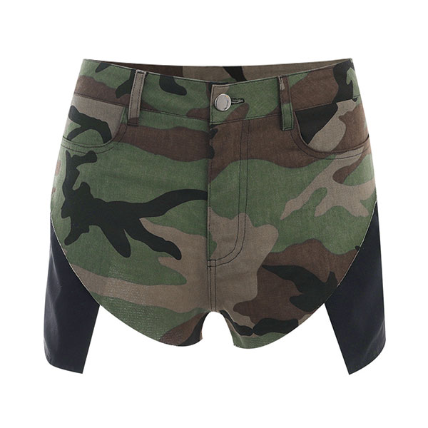CAMO HIGHCUT SHORTS