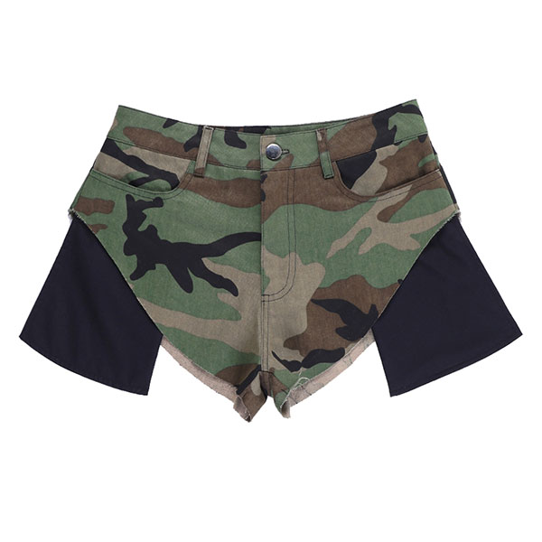 CAMO HIGHCUT SHORTS