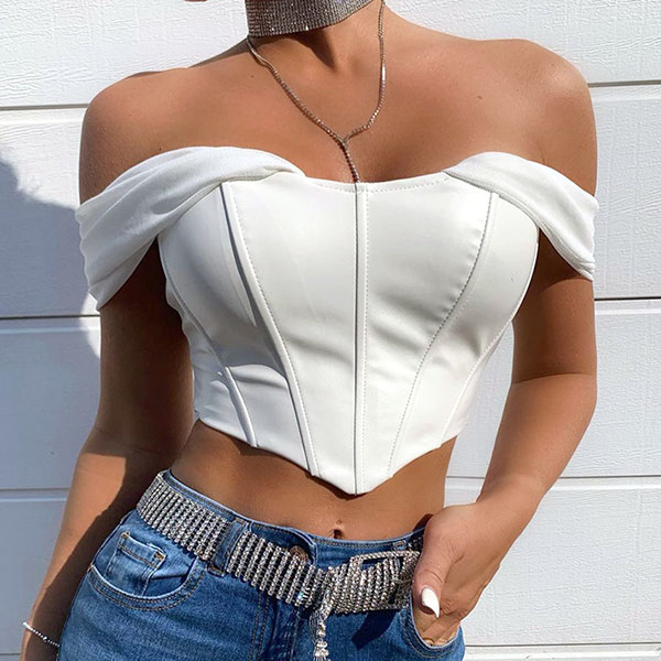 ECO LEATHER 2WAY TUBE TOP