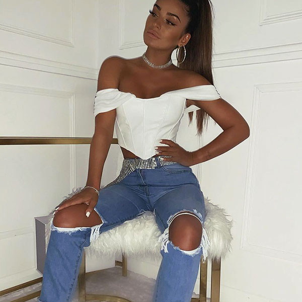 ECO LEATHER 2WAY TUBE TOP