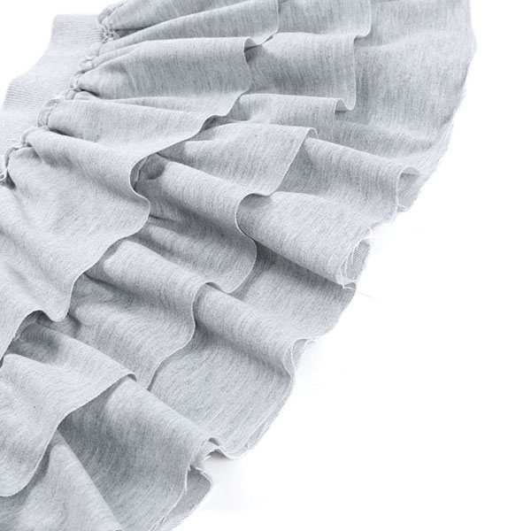 JERSEY FRILL SKIRT