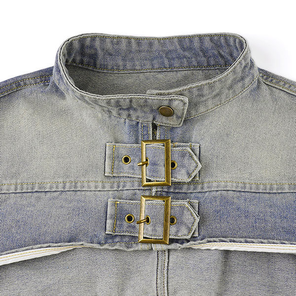 HIGH CUT DENIM JACKET