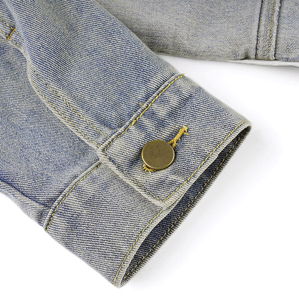 HIGH CUT DENIM JACKET