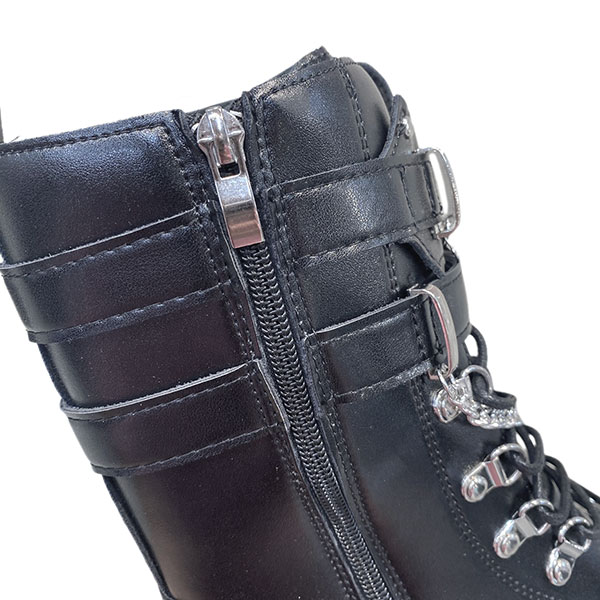 BUCKLE PLATFORM BOOTS