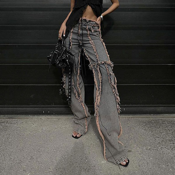 FRINGE LINE PANTS