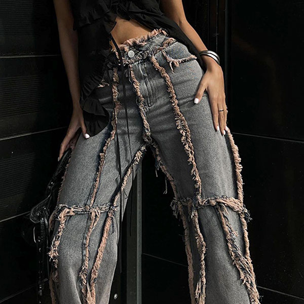 FRINGE LINE PANTS