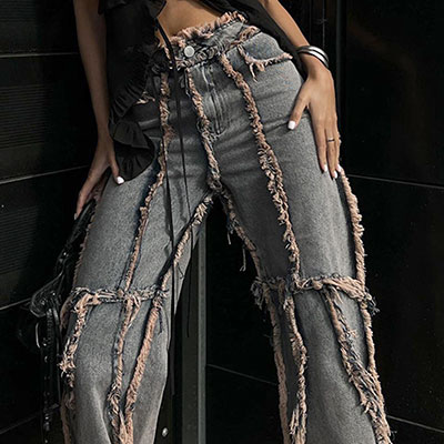 FRINGE LINE PANTS
