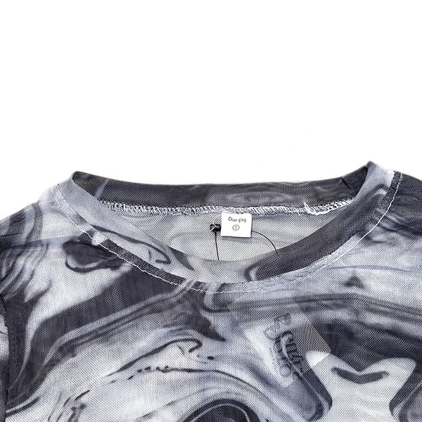 MARBLE SHEER TOP