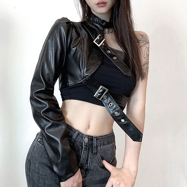 ONE SLEEVE RIDERS JACKET