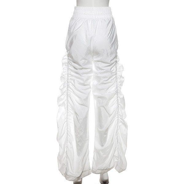 SHIRRING WIDE PANTS