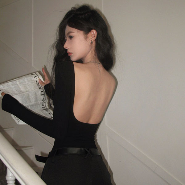 OPEN BACK BODYSUIT