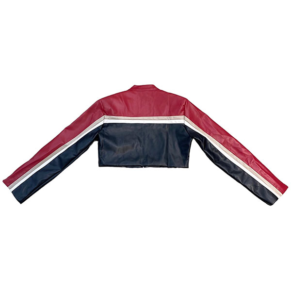 STONE CROPPED RIDERS JACKET
