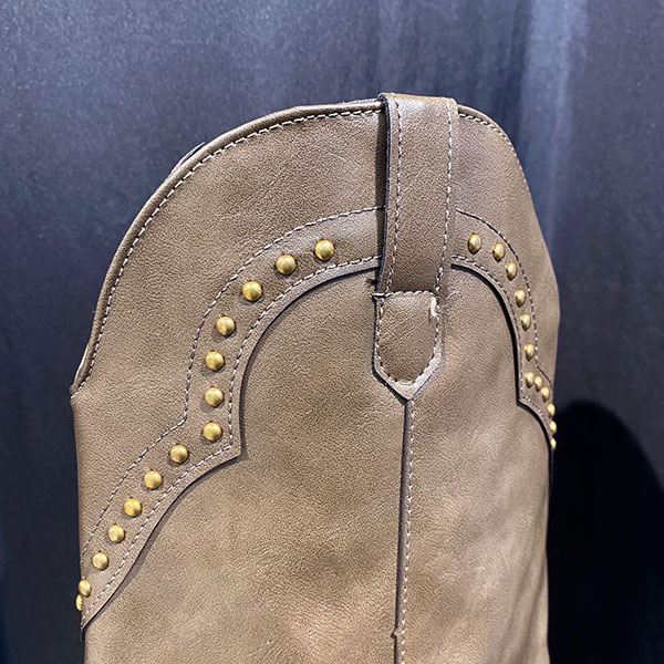 RIVET WESTERN BOOTS