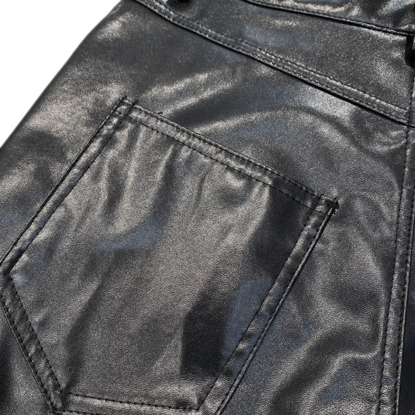 ECO LEATHER MINI SKIRT