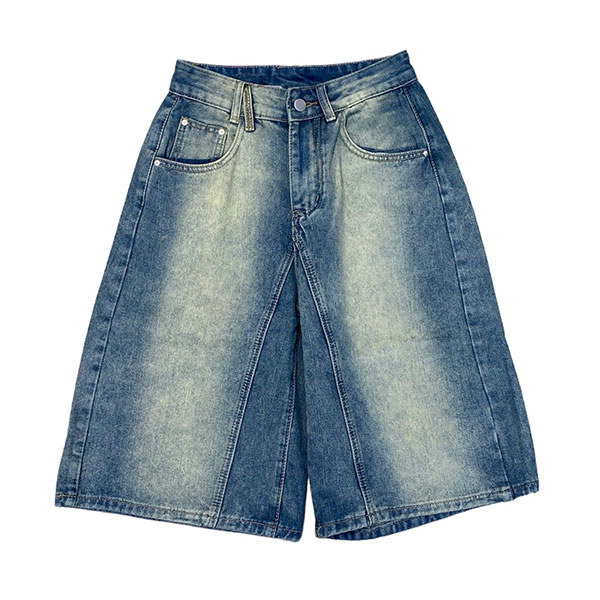 DENIM HALF SHORTS