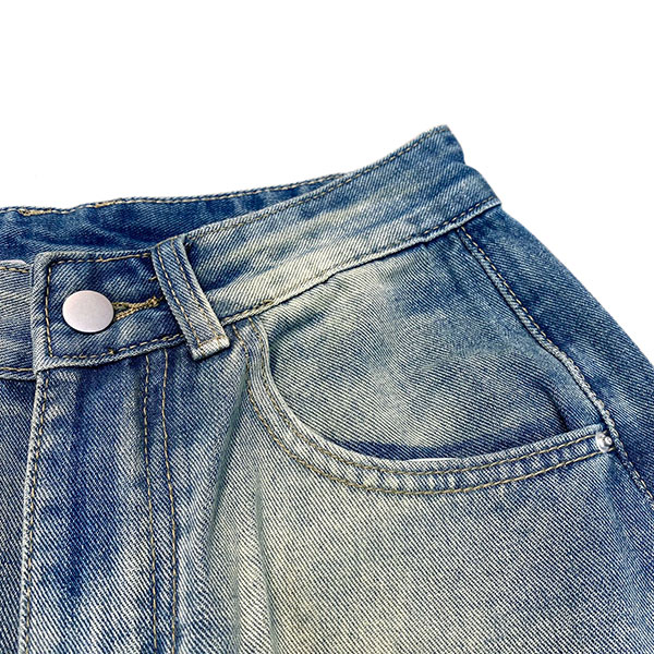 DENIM HALF SHORTS