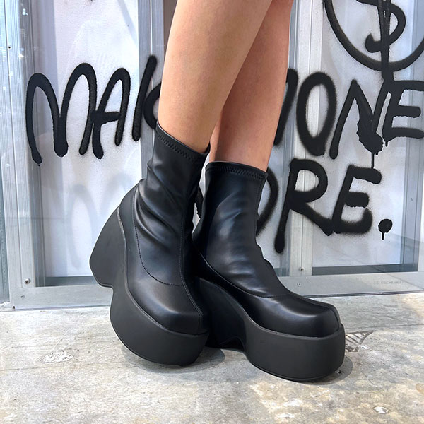 STRETCH PLATFORM BOOTS