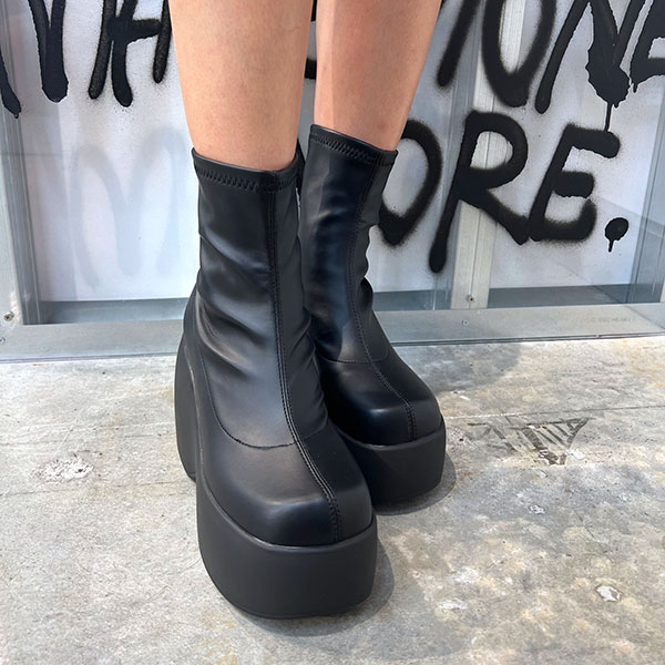 STRETCH PLATFORM BOOTS