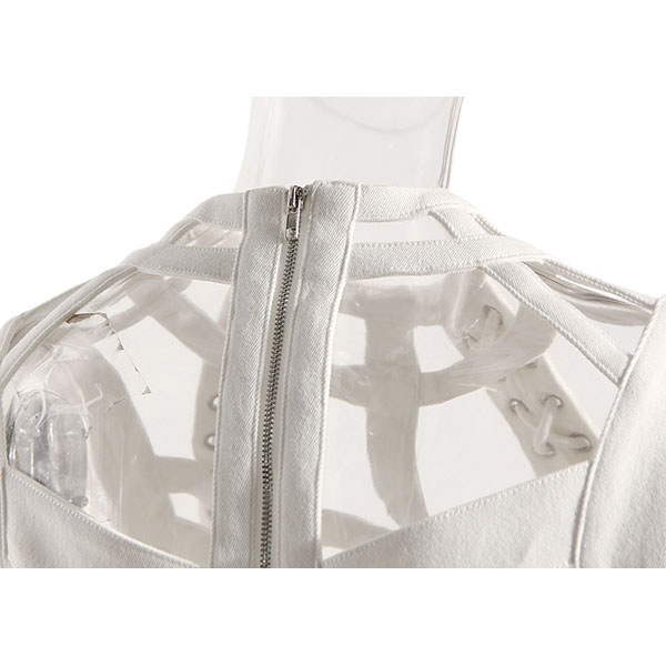 HOLLOW LACEUP VEST
