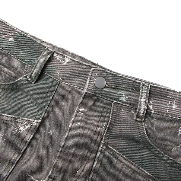 ARMY CARGO LONG SKIRT