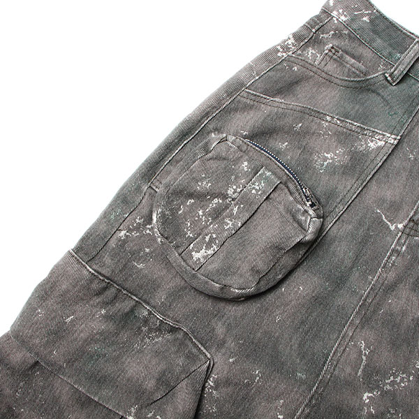 ARMY CARGO LONG SKIRT