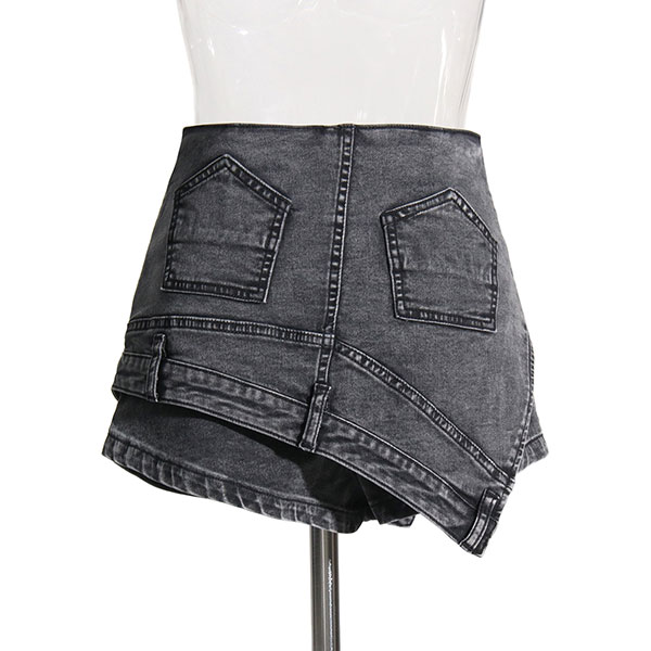 REMAKE DENIM SHORTS