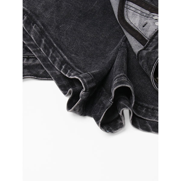 REMAKE DENIM SHORTS