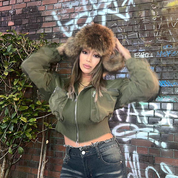 RIB COMBINATION ARMY JACKET