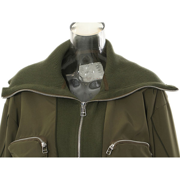 RIB COMBINATION ARMY JACKET