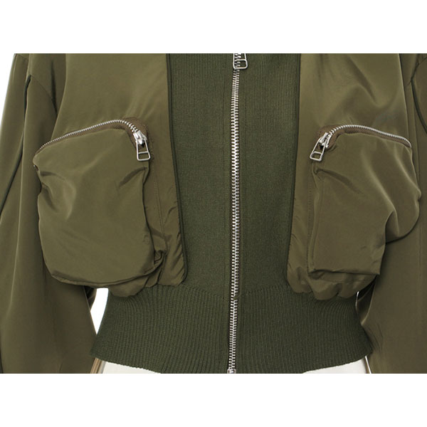 RIB COMBINATION ARMY JACKET