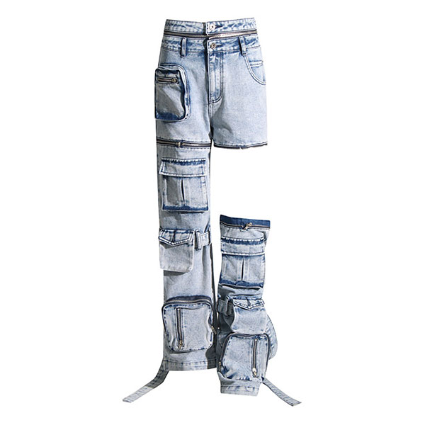 MULTI ZIP POCKET PANTS