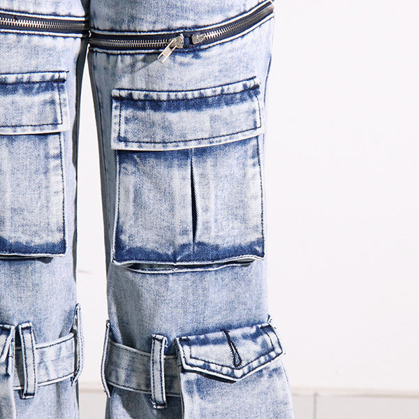 MULTI ZIP POCKET PANTS