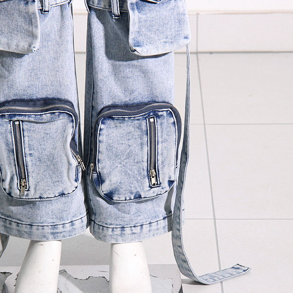 MULTI ZIP POCKET PANTS