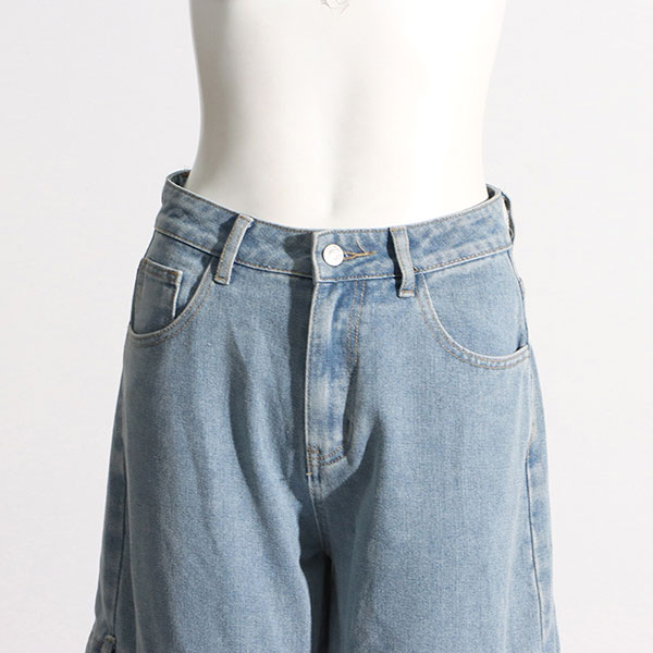 HOLLOW WIDE LED PANTS