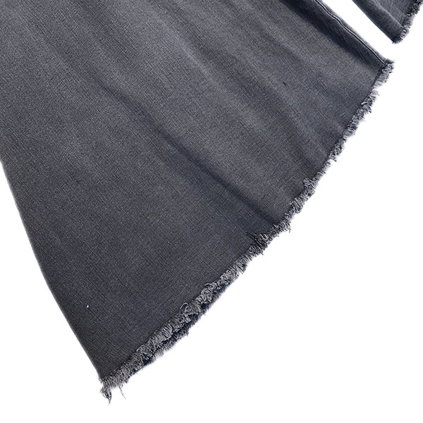 DAMAGE FLARE DENIM PANTS