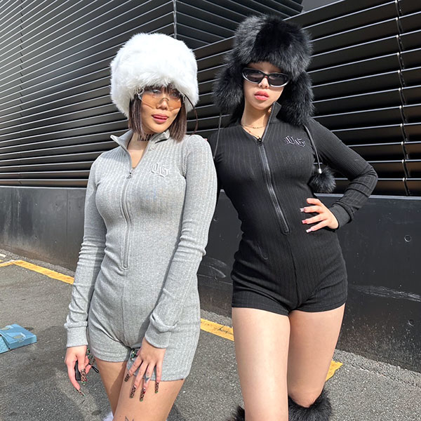 3D OG ZIP ROMPERS