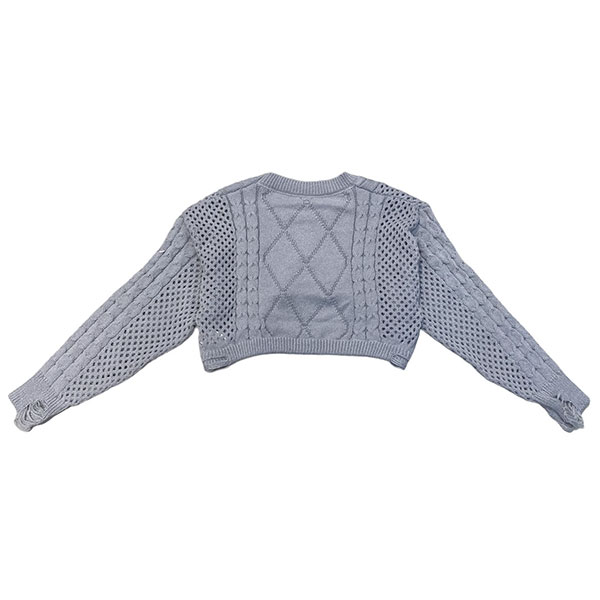 CROPPED CABLE KNIT