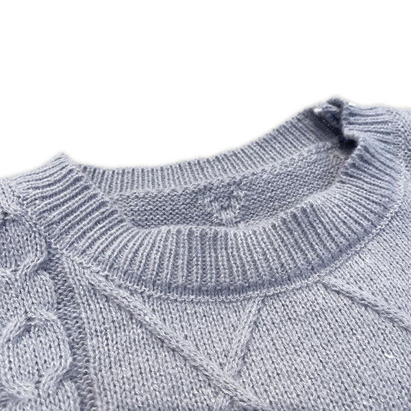 CROPPED CABLE KNIT