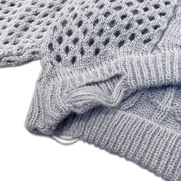 CROPPED CABLE KNIT