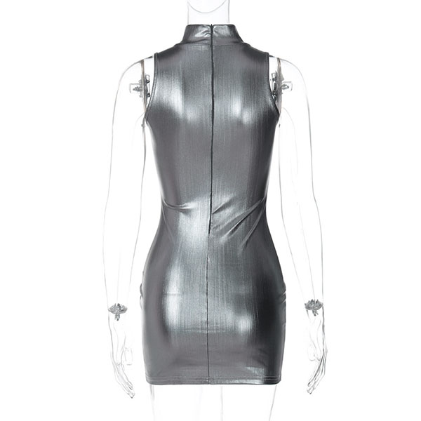 METALLIC MINI ONEPIECE